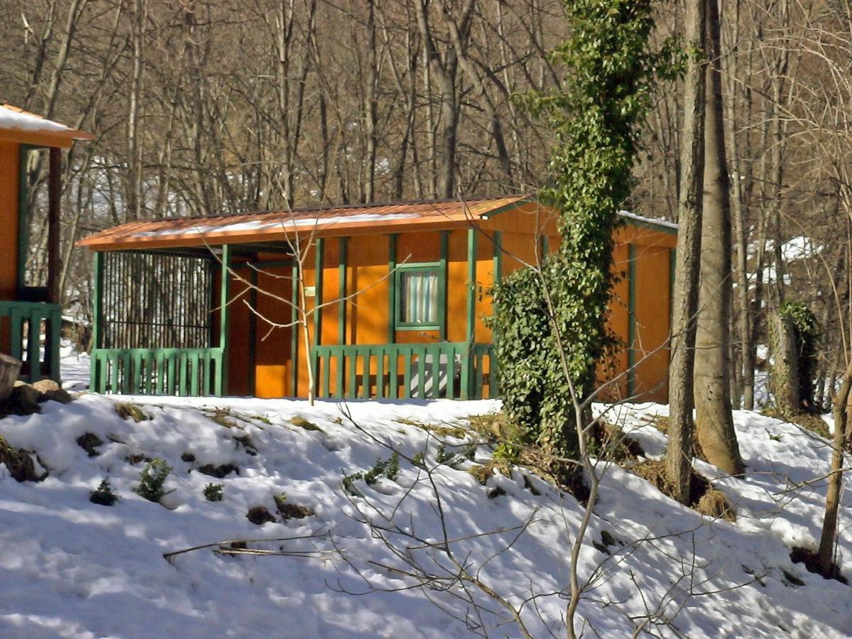 Camping Le P'Tit Bonheur Escaro エクステリア 写真